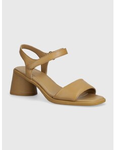 Kožne sandale Camper Kiara Sandal boja: smeđa, K201501.010
