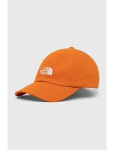 Kapa sa šiltom The North Face Norm Hat boja: narančasta, s aplikacijom, NF0A7WHOPCO1