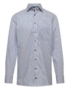 OLYMP Poslovna košulja morsko plava / prljavo bijela