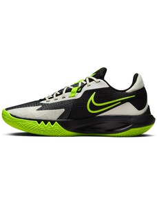 NIKE Sportske cipele 'Precision 6' svijetlosiva / travnato zelena / crna