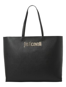 Just Cavalli Shopper torba zlatna / crna