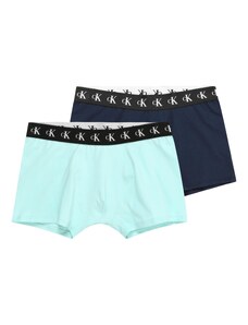 Calvin Klein Underwear Kupaće hlače mornarsko plava / akvamarin / crna / bijela