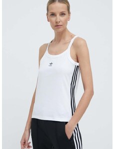 Top adidas Originals 3-Stripe Tank za žene, boja: bijela, IR6914