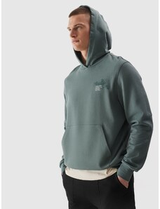 4F Men's pullover hoodie - khaki