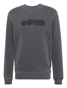 G-Star RAW Sweater majica antracit siva / crna