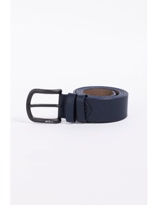 AC&Co / Altınyıldız Classics Men's Navy Blue Casual Faux Leather Belt