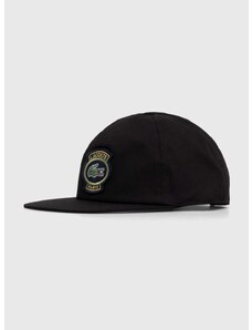 Kapa sa šiltom Lacoste boja: crna, s aplikacijom