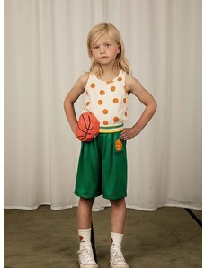 Dječje kratke hlače Mini Rodini Basket boja: zelena, s tiskom
