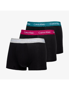 Calvin Klein Cotton Stretch Classic Fit Low Rise Trunk 3-Pack Black