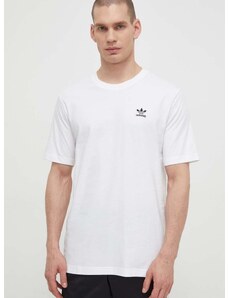 Pamučna majica adidas Originals Essential Tee za muškarce, boja: bijela, s tiskom, IR9691