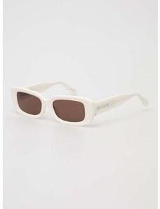Sunčane naočale AllSaints za žene, boja: bijela