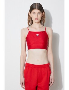 Top adidas Originals za žene, boja: crvena