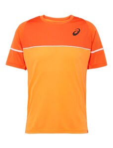ASICS Tehnička sportska majica 'GAME' narančasta / svijetlonarančasta / crna / bijela
