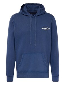 WRANGLER Sweater majica mornarsko plava / bijela