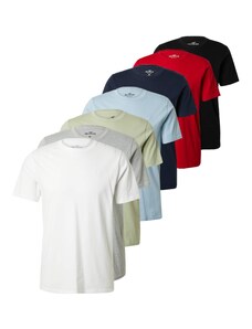 HOLLISTER Majica mornarsko plava / svijetloplava / siva melange / pastelno zelena / crvena / crna / bijela