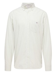 GANT Poslovna košulja svijetlozelena / bijela
