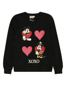 KIDS ONLY Sweater majica 'MICKEY VALENTINE' žuta / crvena / crna / bijela