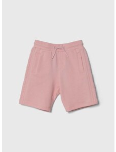 Dječje pamučne kratke hlače Marc Jacobs boja: ružičasta, bez uzorka