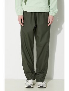 Vodootporne hlače Rains 18560-GREEN Rain Pants Regular boja: zelena, ravni kroj, srednje visoki struk