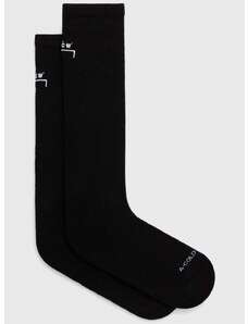 Čarape A-COLD-WALL* Bracket Sock za muškarce, boja: crna, ACWMSK037