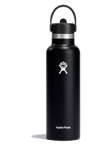 Termos boca Hydro Flask 21 Oz Standard Flex Straw Cap Black boja: crna, S21FS001