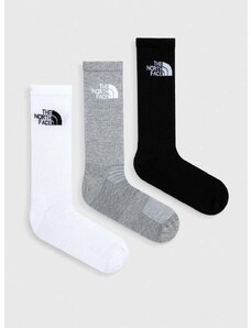 Čarape The North Face 3-pack za muškarce, boja: crna