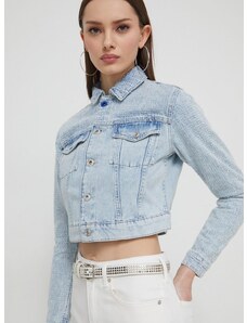 Traper jakna Karl Lagerfeld Jeans za žene, za prijelazno razdoblje