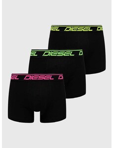 Bokserice Diesel 3-pack za muškarce, boja: crna