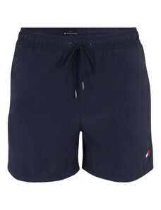 Tommy Jeans Kupaće hlače 'Heritage' morsko plava / svijetlo crvena / bijela
