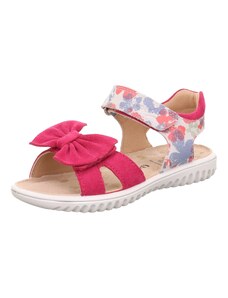 SUPERFIT Sandale 'SPARKLE' sivkasto plava / menta / roza / bijela