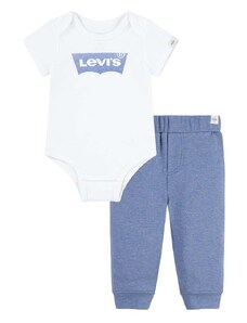 Pamučni komplet za bebe Levi's LVN BATWING BODYSUIT SET