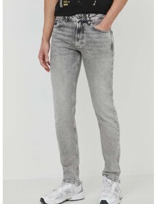 Traperice Versace Jeans Couture za muškarce, boja: siva