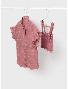 Dječja bluza Mayoral boja: ružičasta, s uzorkom