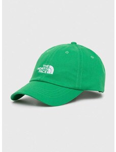 Kapa sa šiltom The North Face Norm Hat boja: zelena, s aplikacijom, NF0A7WHOPO81