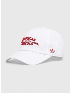 Pamučna kapa sa šiltom American Needle Ballpark boja: bijela, s aplikacijom