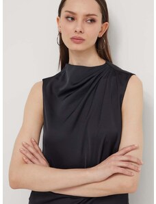 Bluza Abercrombie & Fitch za žene, boja: crna, bez uzorka