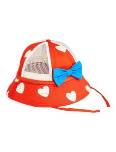 Dječji šešir Mini Rodini Hearts boja: crvena