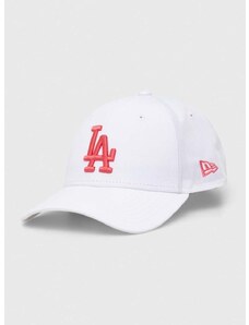 Kapa sa šiltom New Era boja: bijela, s aplikacijom, LOS ANGELES DODGERS