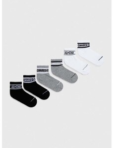 Dječje čarape Converse 6-pack boja: siva