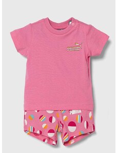 Dječji komplet Puma ESS+ SUMMER CAMP Infants Set JS boja: ružičasta