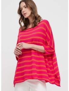 Bluza Liviana Conti za žene, boja: narančasta, s uzorkom