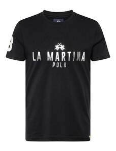 La Martina Majica crna / srebro