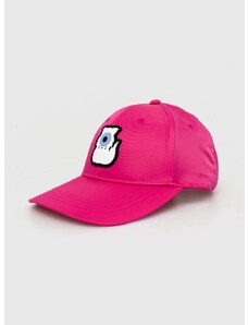 Kapa sa šiltom Karl Lagerfeld boja: ružičasta, s aplikacijom