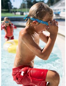 Dječje kratke hlače za kupanje Reima Papaija akva boja: crvena