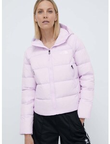 Pernata jakna The North Face za žene, boja: ljubičasta, zimu, NF0A3Y4RPMI1