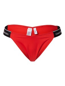 Calvin Klein Swimwear Bikini donji dio 'META LEGACY' crvena / crna / bijela