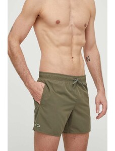 Kratke hlače za kupanje Lacoste boja: zelena