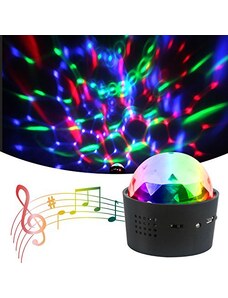 Lookapik LED svjetiljka – projektor mini DJ - Dijamant, Roza