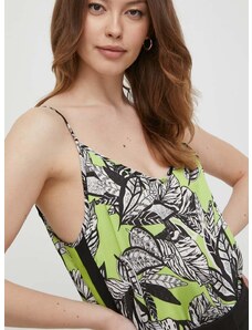 Bluza Artigli za žene, boja: zelena, s uzorkom