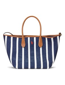 Polo Ralph Lauren Ručna torbica mornarsko plava / bijela